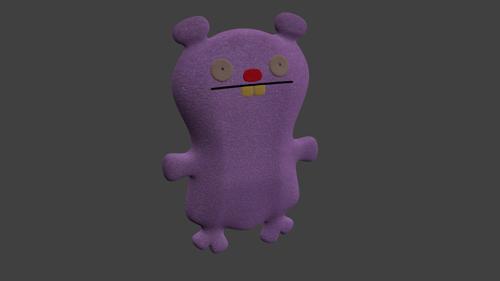 Ugly Doll (rigged) preview image
